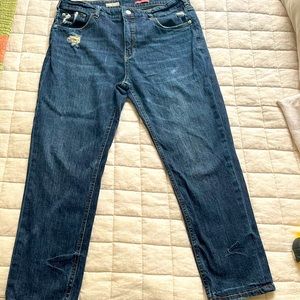 Pilcro dark wash denim